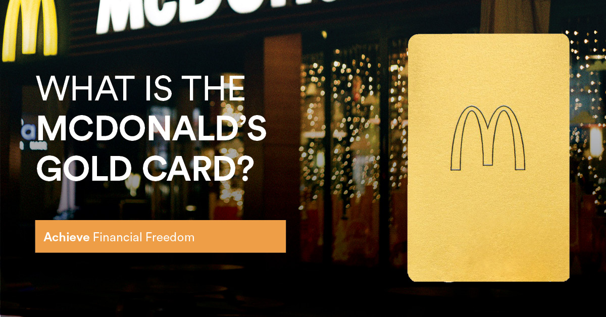 mcdonald's gold card