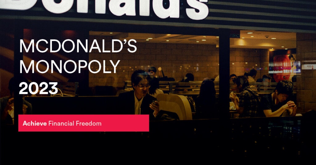 McDonald's Monopoly 2023