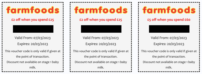 Farmfoods Vouchers - wide 1