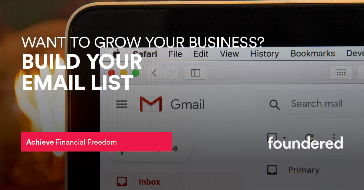 build your email list