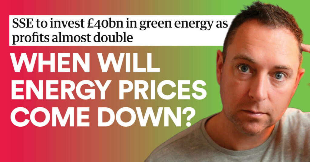 SSE announces £2.18bn profits when will energy prices come down